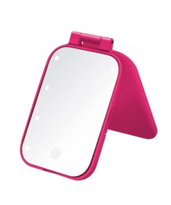 Conair-Reflections-Lighted-LED-Compact-Hollywood-Mirror-(Red)