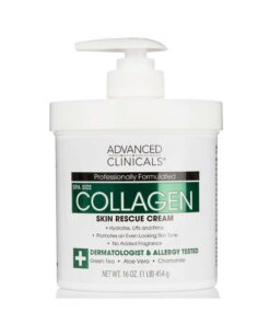 Advanced Clinicals Collagen Cream Body Lotion 454g